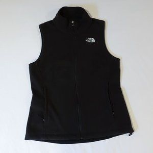 Womens black North Face Vest size M